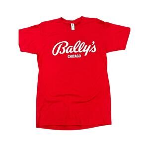 Red Ballys Chicago T-Shirt Medium NWOT